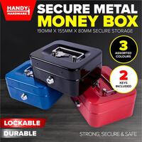 Secure Metal Money Box- alt image 0