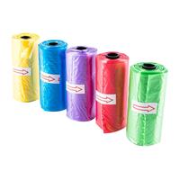 Dog Clean Up Refill Bags 5 Rolls x 15pcs- alt image 0