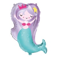 Mermaid Shape 73.6cm Foil Balloon- alt image 0