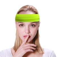 Neon Sweatband - Yellow- alt image 0