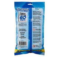 Bathroom Surface Wipes 60 Pack- alt image 0