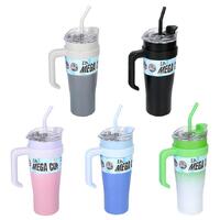 Mega Drink Cup Double Wall Stainless Steel 1.2L- alt image 0