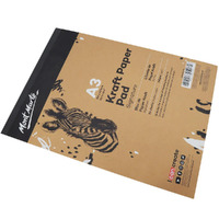 Mont Marte Signature Kraft Paper Pad A3 115gsm 50 Sheet- alt image 0