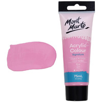 Mont Marte Signature Acrylic Paint 75ml Tube - Pink- alt image 0