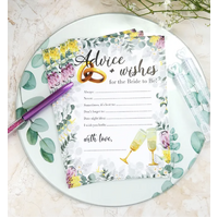 Bridal Shower Advice Cards 10 Pack- alt image 0