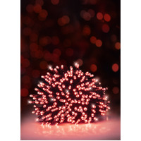 120 LED Fairy Lights Red- alt image 0