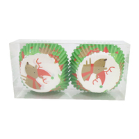 Christmas Cupcake Wrapper 50 Pack - Randomly Selected- alt image 0