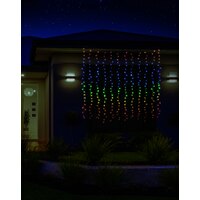 288 LED Connectable Rainbow  Curtain Lights- alt image 0