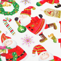 Christmas Stickers - Santa Candy Canes - 1 Sheet- alt image 0