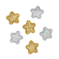 Christmas Felt Glitter Mini Star 8 Pack- alt image 0