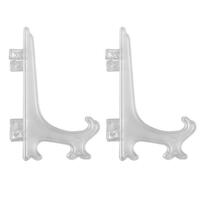 Clear Plate Stand 7cm - 2 Pack- alt image 1