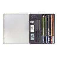 Mont Marte Signature Sketching Mixed Media Set 17pc- alt image 1