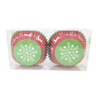 Christmas Cupcake Wrapper 50 Pack - Randomly Selected- alt image 1