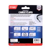 Removable Hooks Cable 30mm x 14mm 6pk- alt image 2