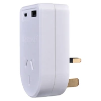 Flightmode Outbound AU/NZ to UK/HONG KONG Travel Adaptor with USB Type C & A- alt image 2