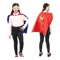 Superhero Mask & Cape 69cm - 3 Assorted Captain America, Wonder Woman, Spiderman- alt image 2