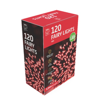 120 LED Fairy Lights Red- alt image 2