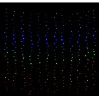 288 LED Connectable Rainbow  Curtain Lights- alt image 2