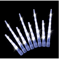 LED Assorted Icicle Tube Lights 24 Pack- alt image 4