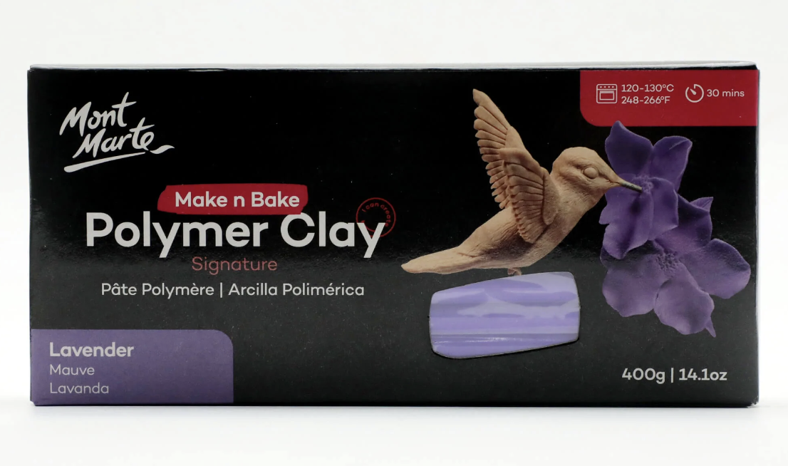 Mont Marte Make N Bake Polymer Clay 60g - Purple