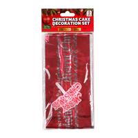 Christmas Baking Cake Decorations 2 Pack- main image