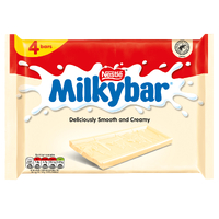 Nestle Milkybar White Chocolate Bars Multipack 4 x 25g- main image