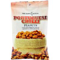 The Happy Nut Co Portuguese Chilli Peanuts 175g- main image