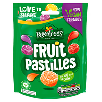 Rowntrees Fruit Pastilles Pouch 143g Vegan Friendly- main image