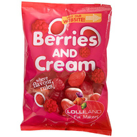 Lolliland Berries & Cream 160g Bag- main image