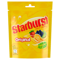 Starburst Fruity Chews Share Bag 138g- main image