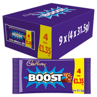 Cadbury Boost 4 Pack Multipack 126g- main image