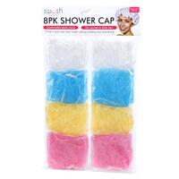 Shower Cap 8 Pack- main image