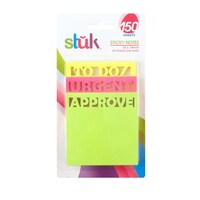 Note Sticky 76x76mm 50sheets x 3 Styles Total 150sh- main image