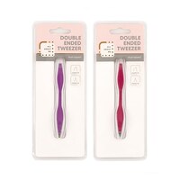 Beauty Tweezer Double Ended Assorted Colours- main image