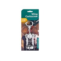 Stainless Steel Wing Corkscrew 16.5cm- main image