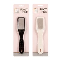 Stainless Steel Foot File with Plastic Handle- main image