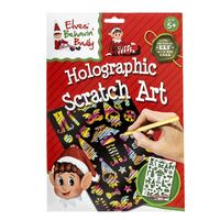 Elves Behaving Badly Elf Holographic Scratch Art Set- main image