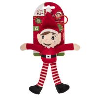 Elves Behaving Badly Elf Mascot Clip-On Plush Keyring- main image