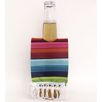 Mexican Fiesta Poncho Drink Cozy- main image