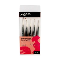 Mont Marte Mini Detail Paint Brush Set 5pc- main image