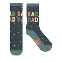 Frankly Funny Novelty Socks - Rad Dad- main image