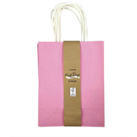 Artwrap Mix Paper Kraft Bag 5 Pack Light Pink Medium- main image