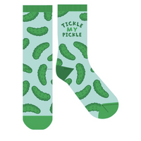 Frankly Funny Novelty Socks - Tickle My Pickle- main image