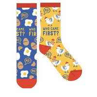 Frankly Funny Novelty Socks - Odd Chicken Egg- main image