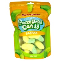 Sweet Craze Freeze Dried Candy Banana 50g- main image