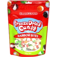 Sweet Craze Freeze Dried Candy Rainbow Bites 50g- main image