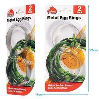 Metal Egg Rings 2 Pack- main image