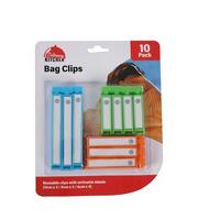 Keep Fresh Reusable Bag Clips 10 Pack- main image