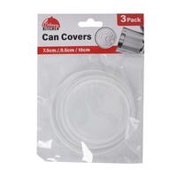 Durable Plastic Can Covers 3 Pack- main image