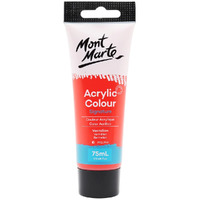 Mont Marte Signature Acrylic Paint 75ml Tube - Vermilion- main image